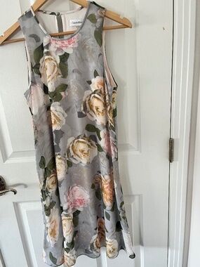 Calvin Klein floral dress